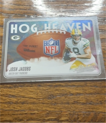 2025 Panini Absolute #HH-JJS Josh Jacobs — front