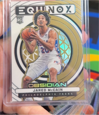 2024-25 Panini Obsidian Equinox #14 Jared McCain — front