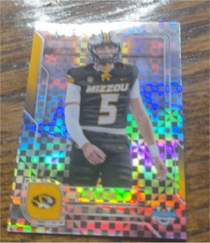 2025 Bowman Chrome University #19 Matt Zollers — front