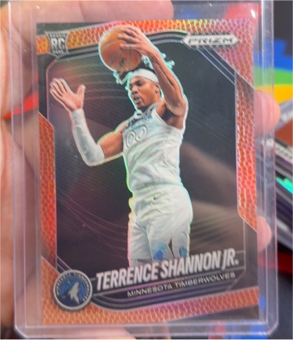 2024-25 Panini Prizm Black #37 Terrence Shannon Jr. — front