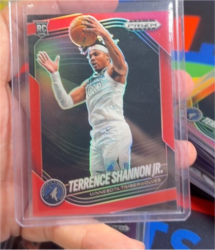 2024-25 Panini Prizm Black #37 Terrence Shannon Jr. — front