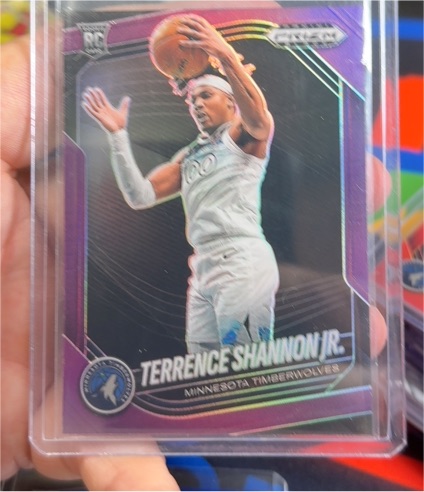 2024-25 Panini Prizm Black #37 Terrence Shannon Jr. — front