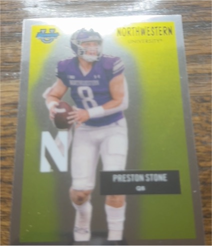 2025 Bowman Chrome University #55AV-20 Preston Stone — front