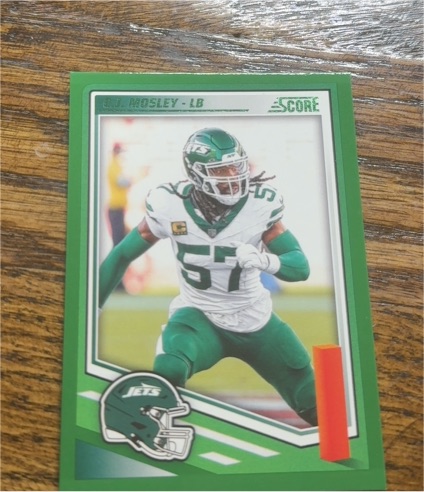 2025 Panini Score #87 C.J. Mosley — front