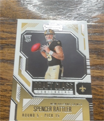 2024 Panini Contenders #10 Spencer Rattler — front