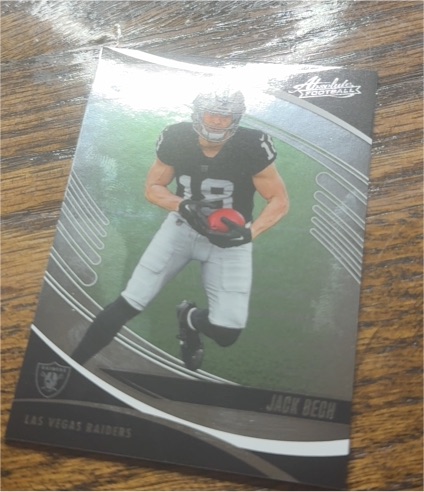 2025 Panini Absolute Football #128 Jack Bech — front
