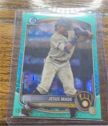 2025 Bowman Chrome #BCP-245 Jesus Made — front
