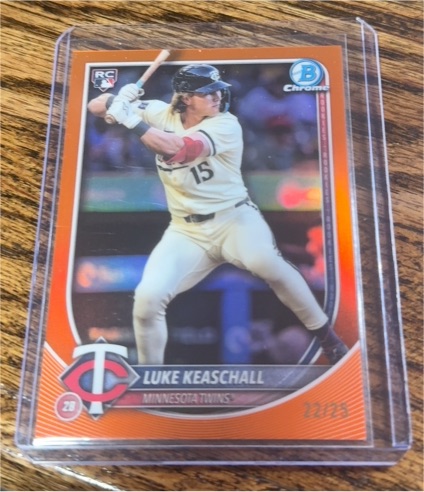 2025 Bowman Chrome #61 Luke Keaschall — front