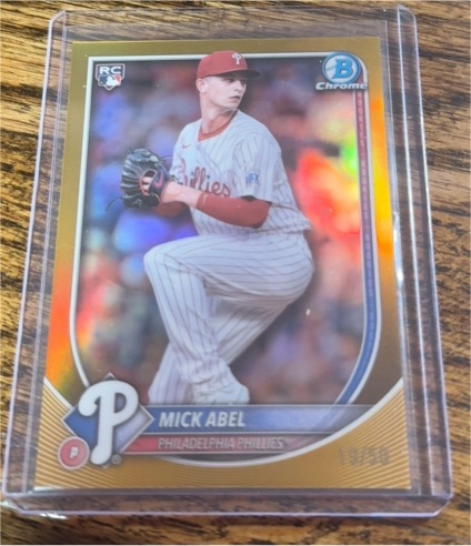 2025 Bowman Chrome #11 Mick Abel — front