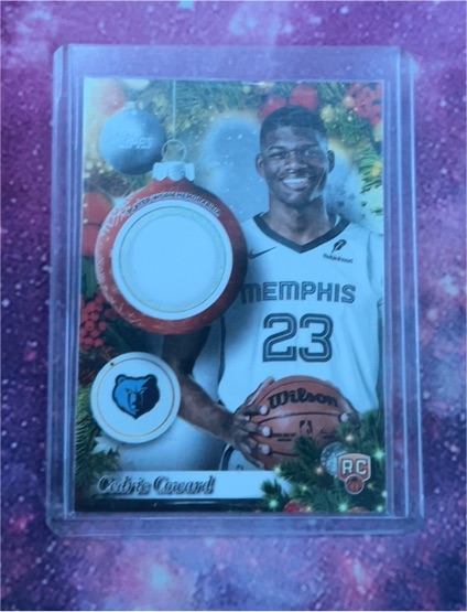 2025-26 Topps Holiday Basketball #PR-CO Cedric Coward — front