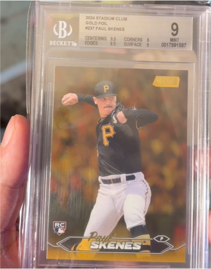 2024 Topps Stadium Club #237 Paul Skenes — front