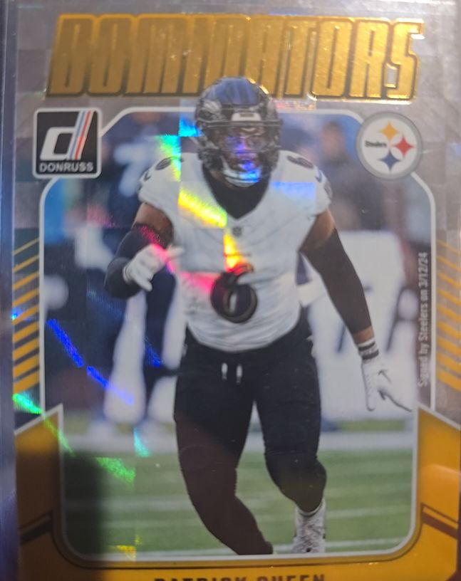 2024 Donruss Dominators #39 Patrick Queen — front