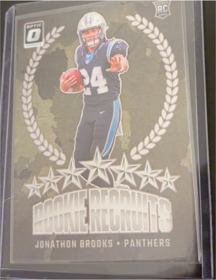 2024 Panini Donruss Optic #13 Jonathon Brooks Rookie Recruits — front