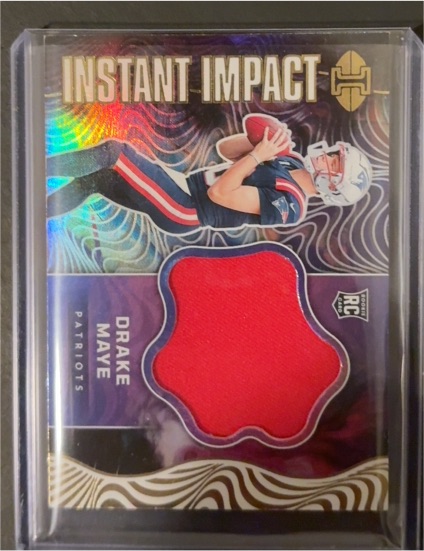 2024 Panini Illusions Instant Impact #II-DME Drake Maye — front