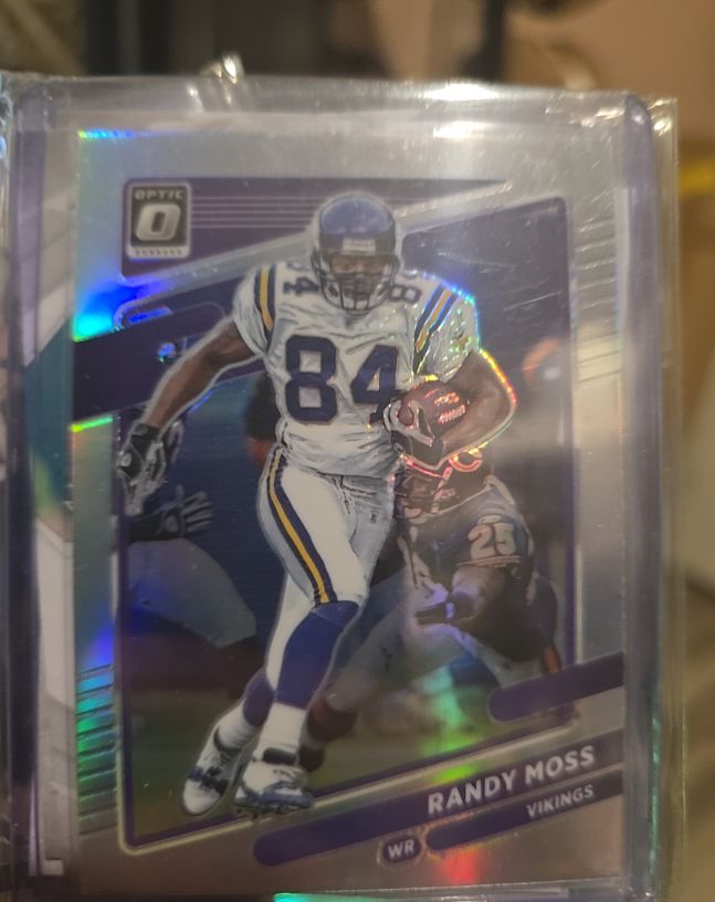 2021 Donruss Optic #84 Randy Moss — front