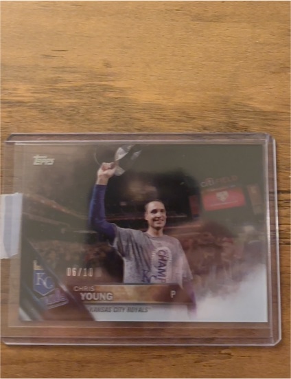 2016 Topps #358 Chris Young — front