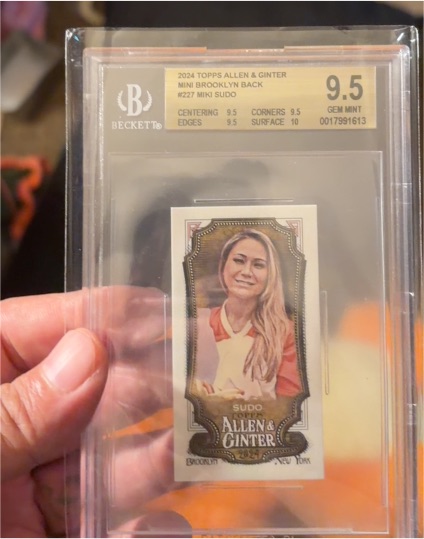 2024 Topps Allen & Ginter Mini #227 Miki Sudo — front