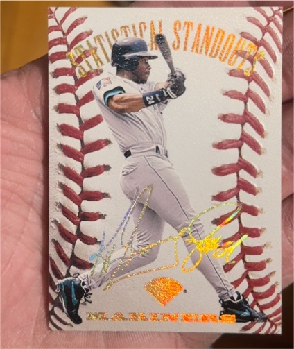 1995 Leaf Statistical Standouts Alex Rodriguez — front
