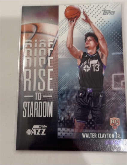 2025-26 Topps #RTS-18 Walter Clayton Jr. Rise to Stardom — front