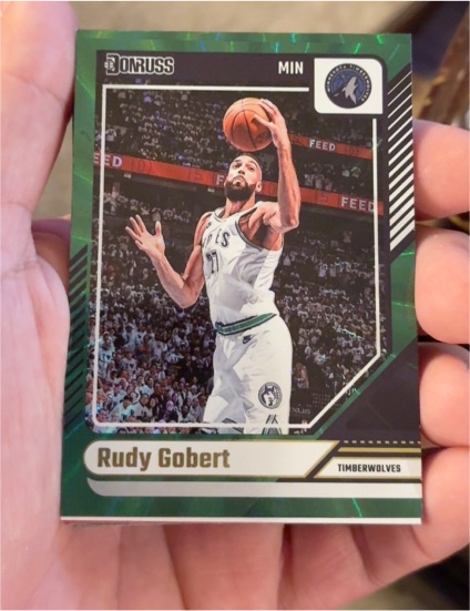 2024-25 Panini Donruss #95 Rudy Gobert — front
