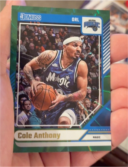 2024-25 Donruss #11 Cole Anthony — front