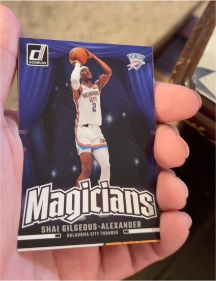 2024-25 Panini Donruss Magicians #3 Shai Gilgeous-Alexander — front