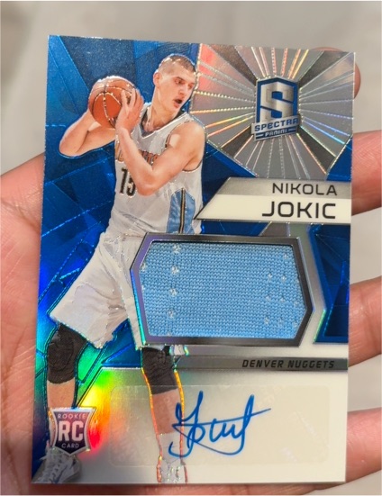 2015-16 Panini Spectra #122 Nikola Jokic — front
