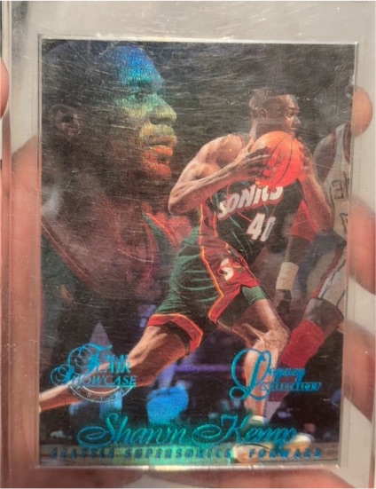 1996-97 Fleer Showcase Row 1 #30 Shawn Kemp — front