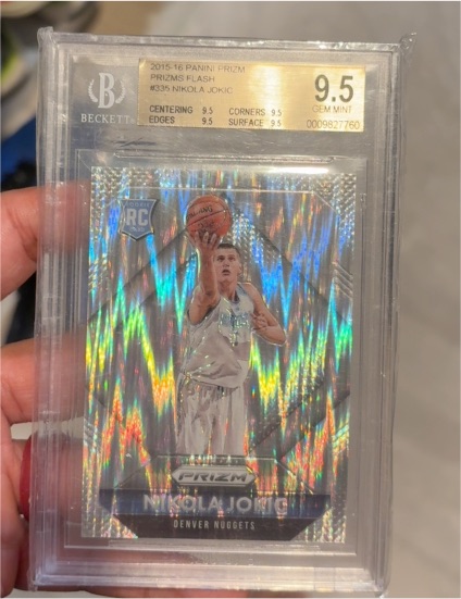 2015-16 Panini Prizm #335 Nikola Jokic — front