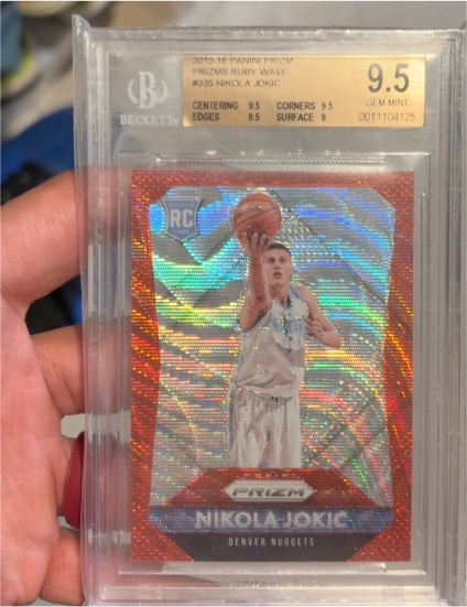 2015-16 Panini Prizm #335 Nikola Jokic — front