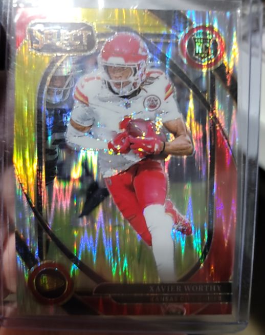 2024 Panini Select Club Level #224 Xavier Worthy — front