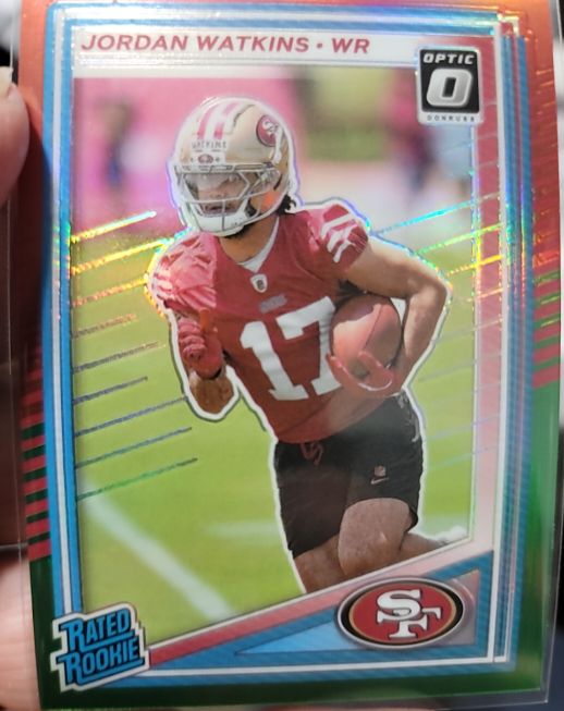 2025 Donruss #356 Jordan Watkins — front