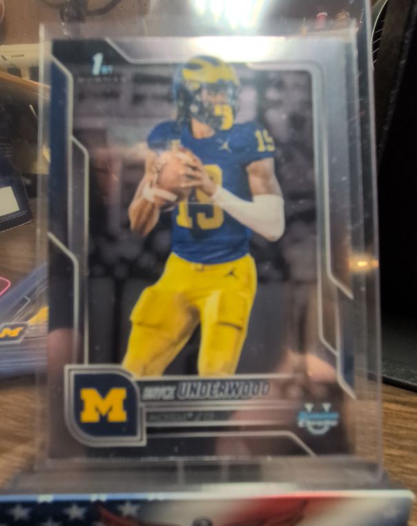 2025 Bowman Chrome University #196 Bryce Underwood — front