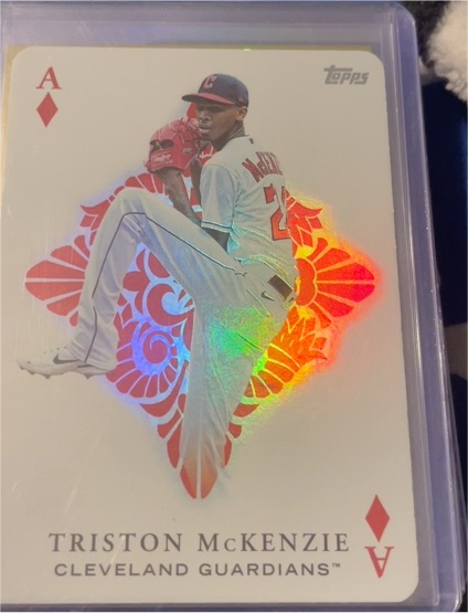 2023 Topps #AA-31 Triston McKenzie All Aces — front