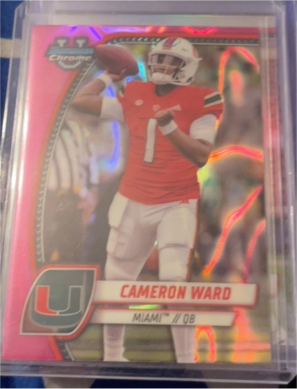 2024 Bowman Chrome #38 Cameron Ward — front