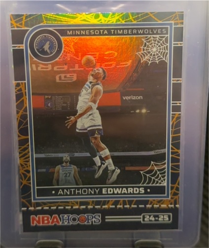 2024-25 Panini Haunted Hoops #137 Anthony Edwards — front
