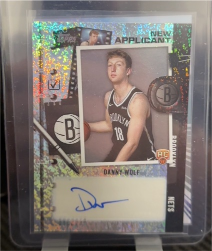 2025-26 Topps New Applicant #NA-DW Danny Wolf — front