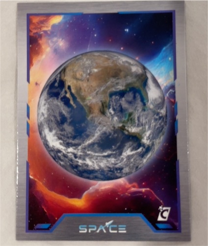 2025 Cardsmiths Space Galactic Edition #1 Earth — front
