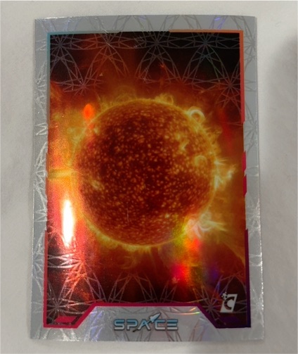 2025 Cardsmiths Space #8 The Sun — front