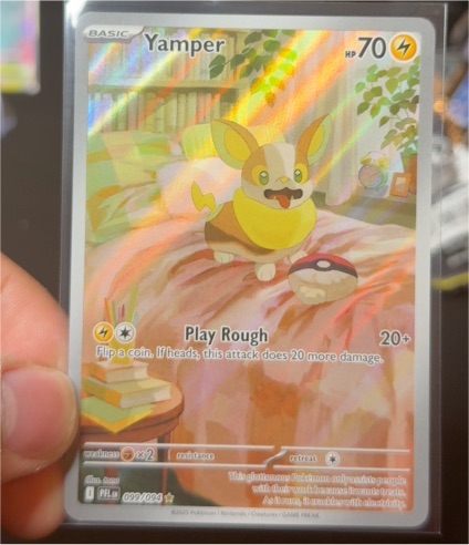 2025 Pokémon #099 Yamper — front