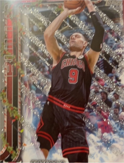 2025-26 Topps Holiday #H29 Nikola Vučević — front