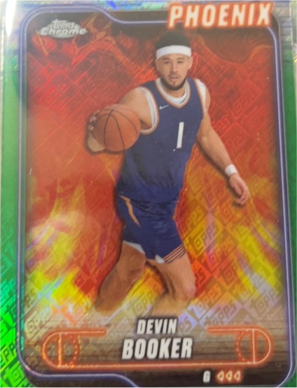 2024-25 Topps Chrome #6 Devin Booker — front