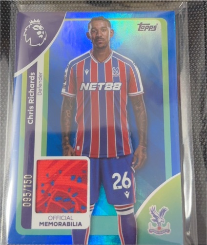2025-26 Topps Premier League #115 Chris Richards — front
