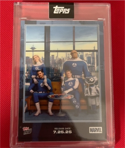 2025 Topps Now Marvel #FFFS Fantastic Four: First Steps — front