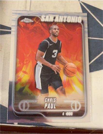 2024-25 Topps Chrome #162 Chris Paul — front