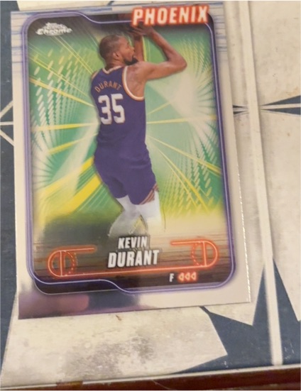 2024-25 Topps Chrome #101 Kevin Durant — front