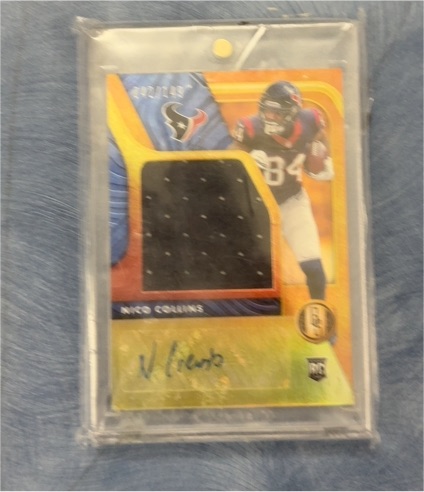 2021 Panini Gold Standard #RJJ-NC Nico Collins — front