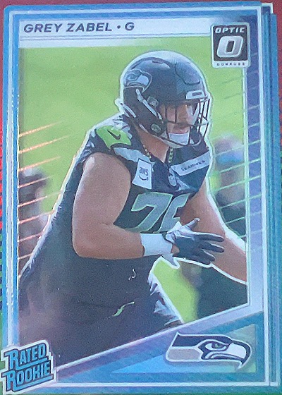 2025 Donruss Optic #366 Grey Zabel Rookie — front