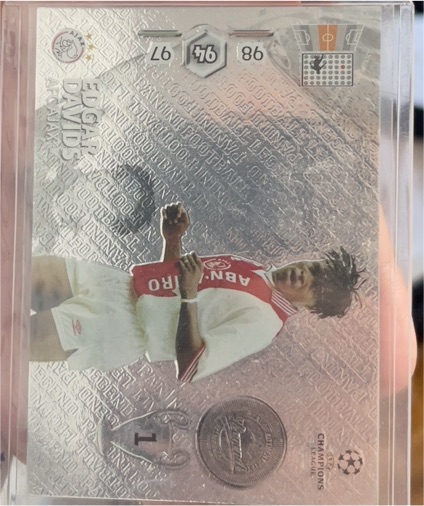 1997 Panini Champions League #46 Dmitri Davidov — front