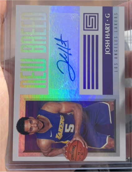 2017-18 Panini Status New Breed #NB-JHT Josh Hart — front